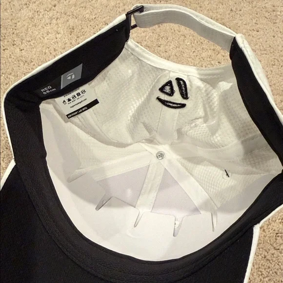NWT White TaylorMade Team Radar Golf Hat - Picture 7 of 8